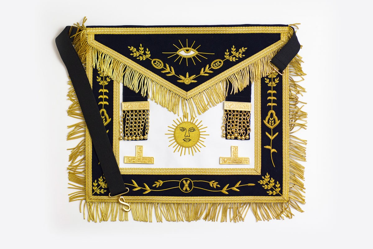 Masonic Apron Grand Master sun