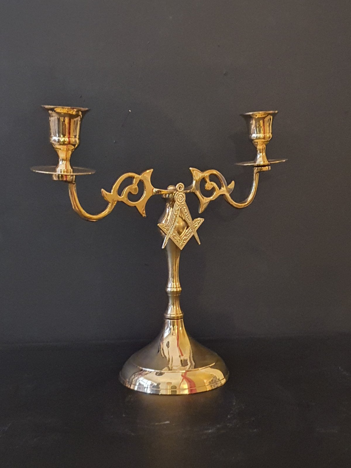 Masonic candlestick 2