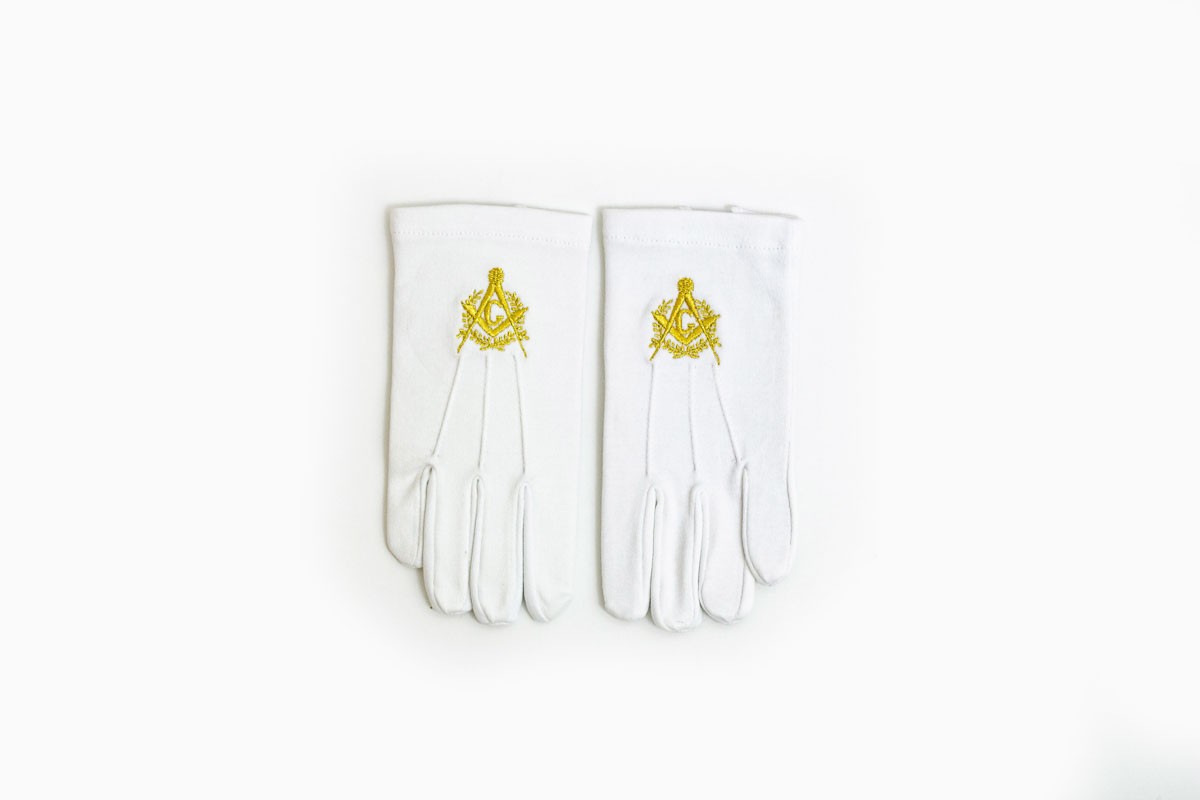 Masonic gloves french