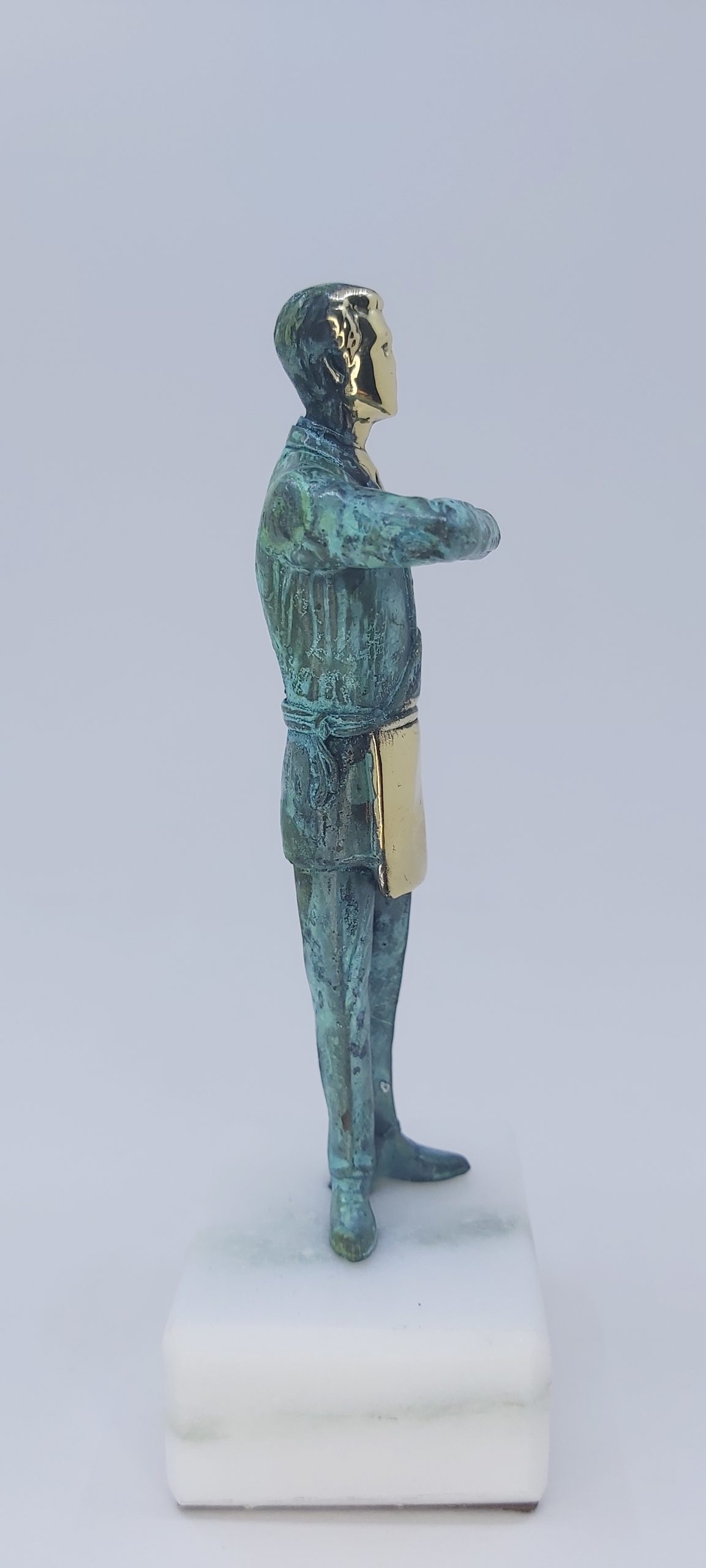 A degree masonic rusted bronze statue1 A degree masonic rusted bronze statue1