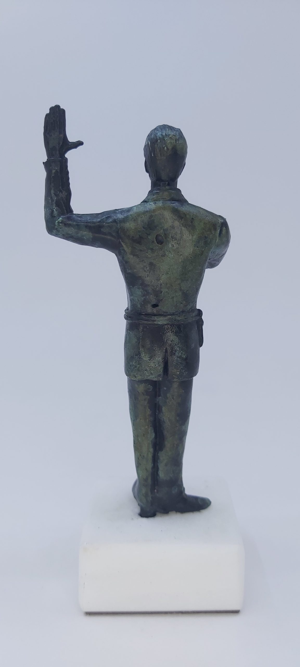 B degree masonic old rusted bronze statue2 B degree masonic old rusted bronze statue2