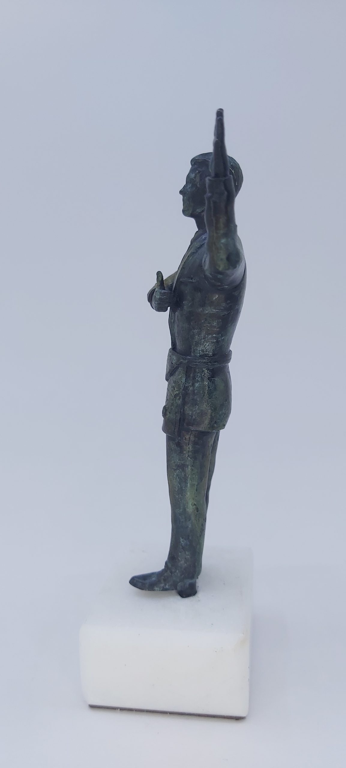 B degree masonic old rusted bronze statue4 B degree masonic old rusted bronze statue4
