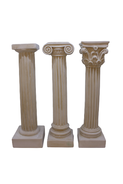 Masonic Column set of 3
